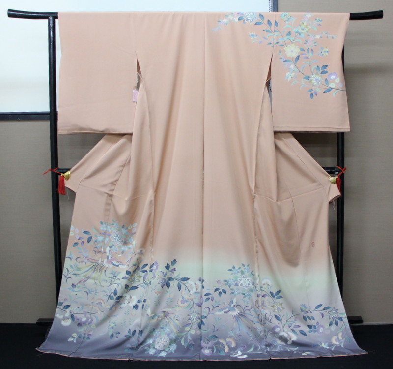 十日町友禅　田村哲彦作　訪問着