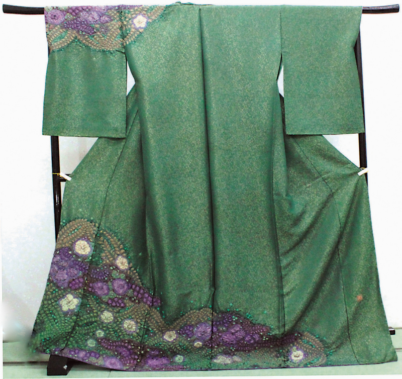 久保田一竹作　訪問着