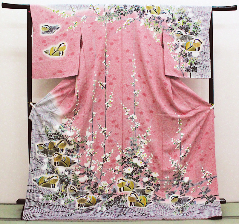 羽田登喜男　訪問着