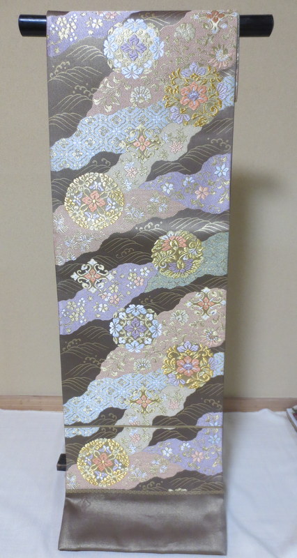 帯の藤原　袋帯　唐織