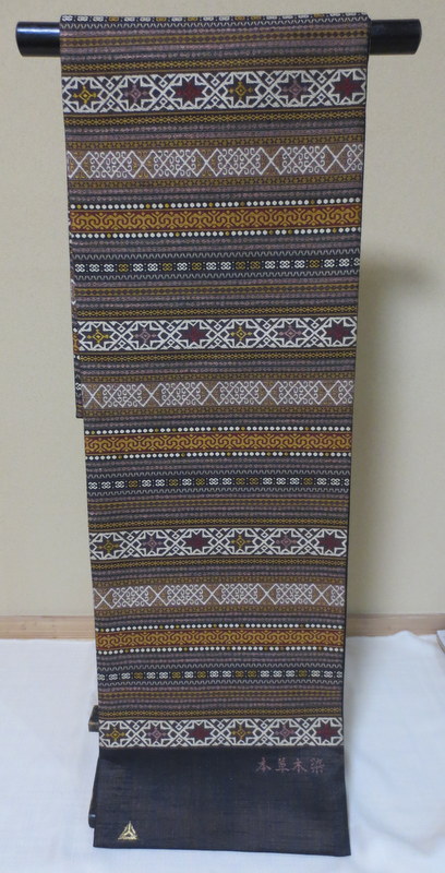 鹿子井山田　袋帯